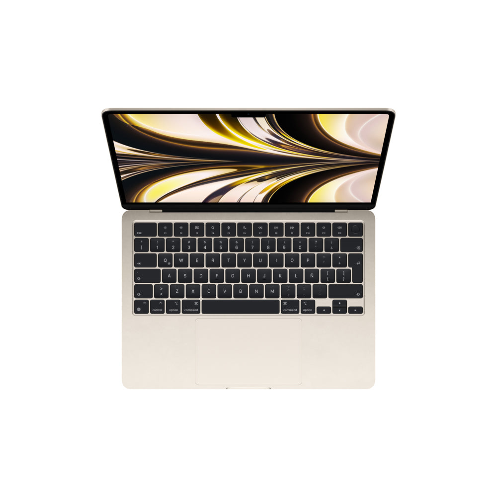 Apple MacBook Air 13-inch with M2 Chip - 8-Core CPU, 10-Core GPU, 512GB SSD (Starlight) - Lightweight Laptop for Work, Travel & Creative Projects