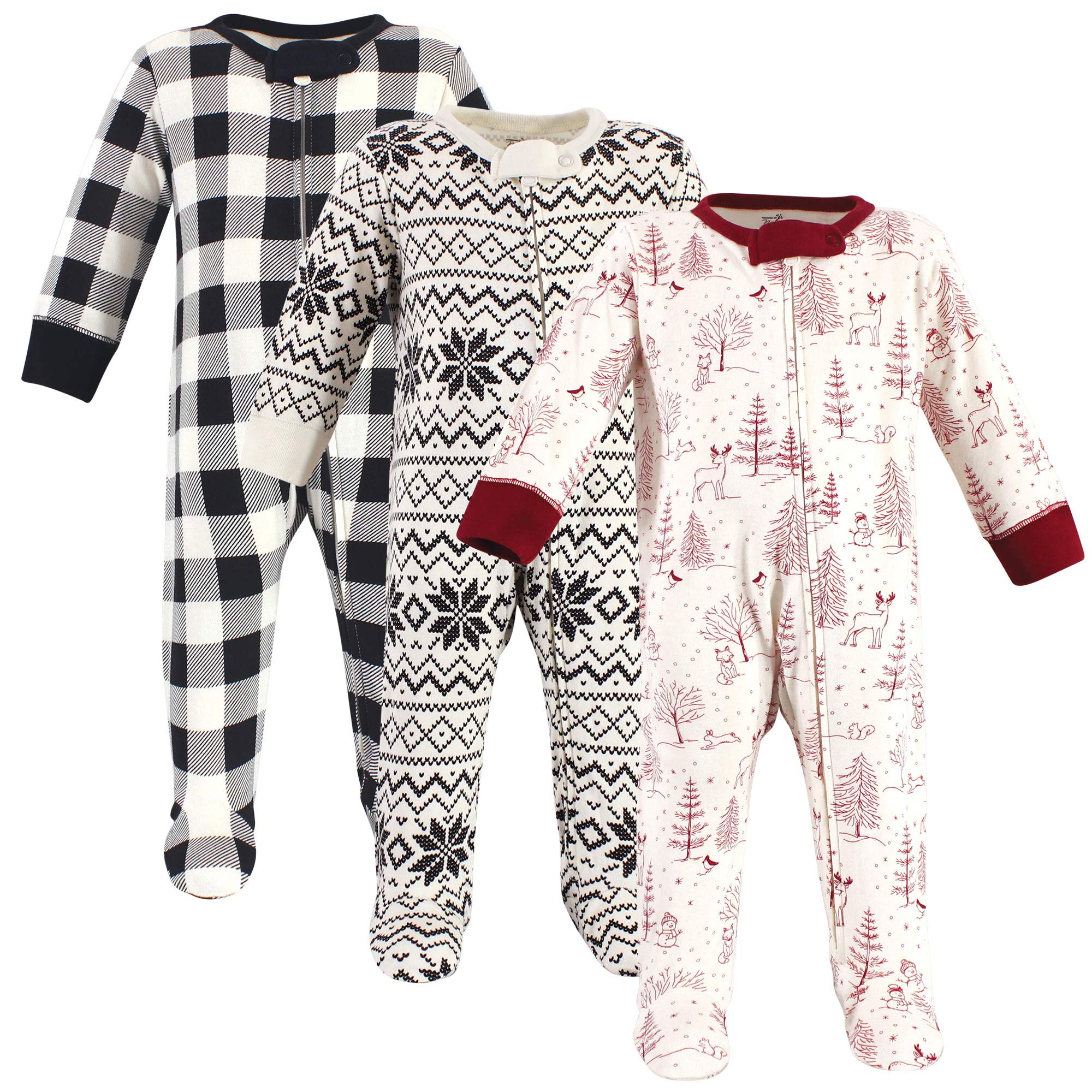 Organic Cotton Baby Girls' Sleep and Play Romper - Soft & Breathable for Newborns & Infants - Perfect for Nursery, Playtime & Comfortable Sleep