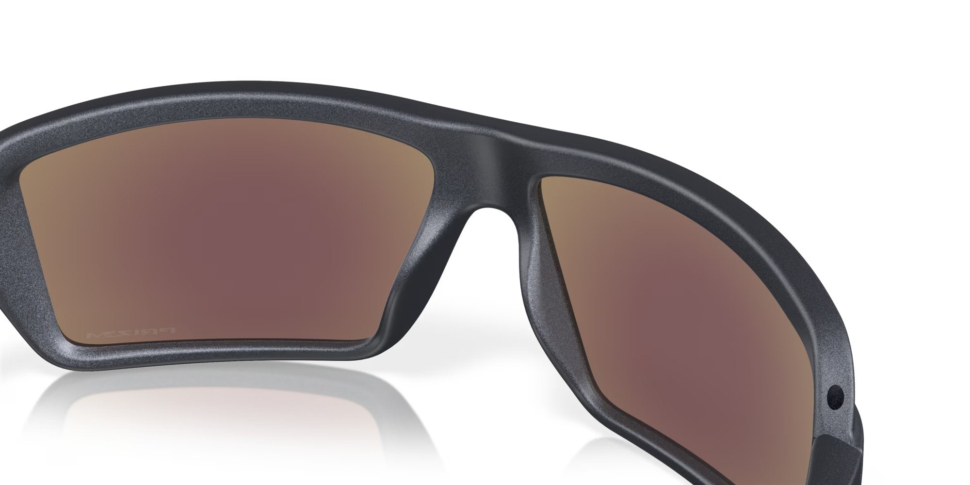 Premium Blue Steel Sunglasses with Prizm Sapphire Lens - UV Protection for Outdoor Sports & Driving