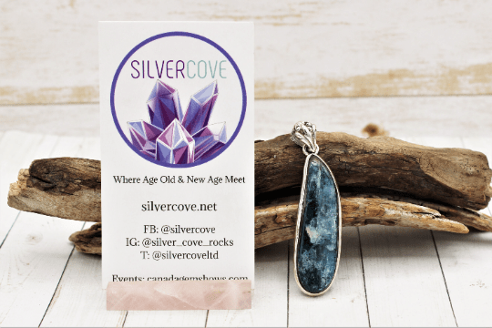 Natural Blue Kyanite Pendant Necklace - Healing Crystal Jewelry for Chakra Balancing & Energy Cleansing | Perfect for Meditation, Yoga & Spiritual Gifts