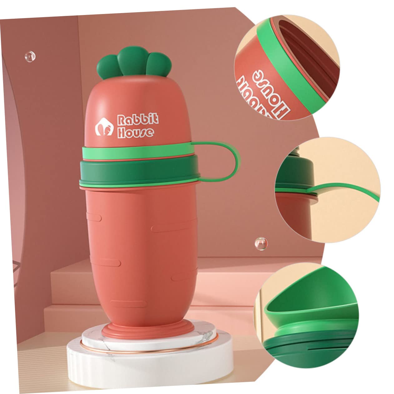 FAVOMOTO Kids Travel Potty - Portable Urinal for Boys & Girls, Lightweight PP Chamber Pot for Toddlers - Perfect for Car, Camping & Outdoor Adventures