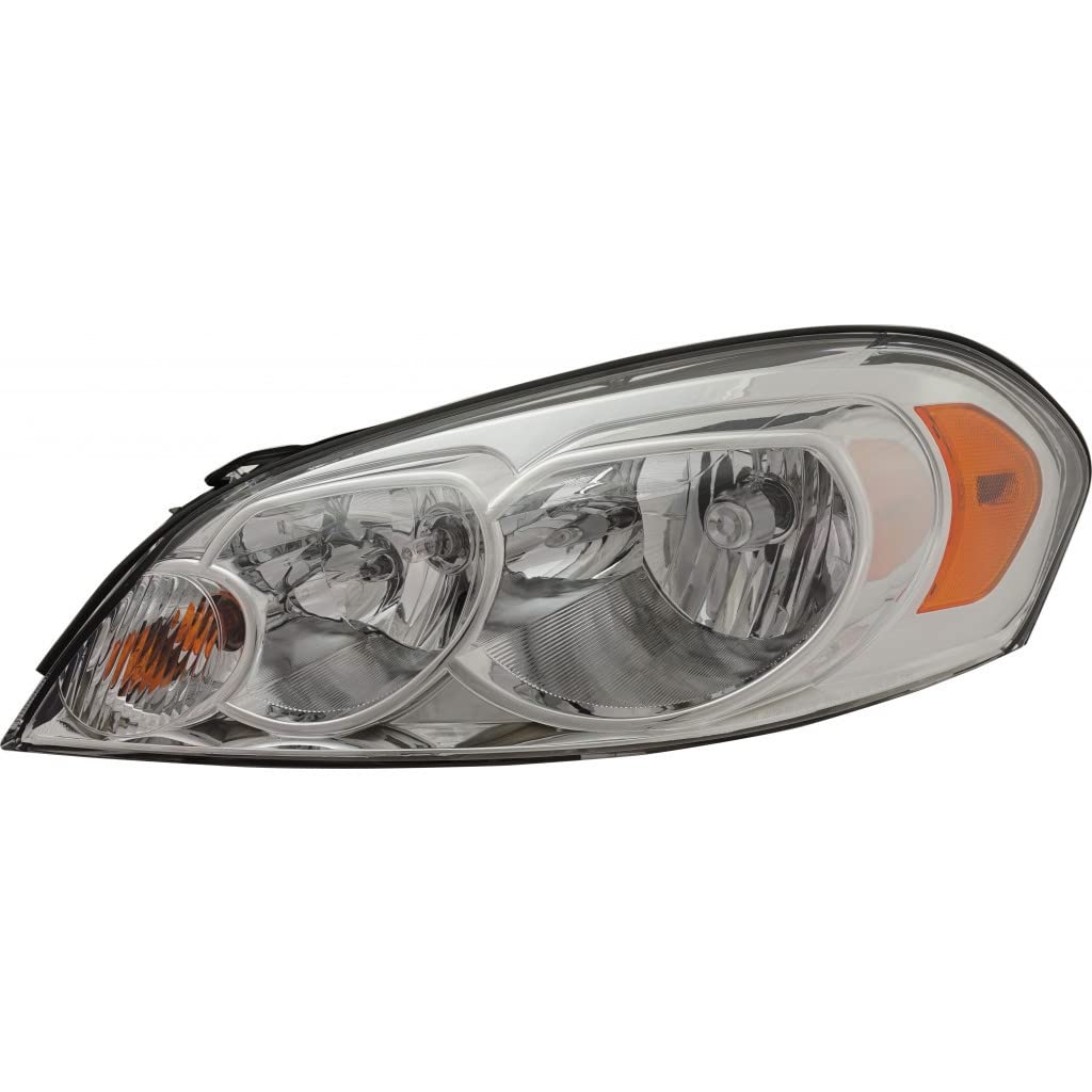 2006-2012 Chevy Impala Driver Side Headlight Assembly - CAPA Certified with Bulbs (GM2502261) | Perfect for Night Driving & Replacement Parts | CarLights360