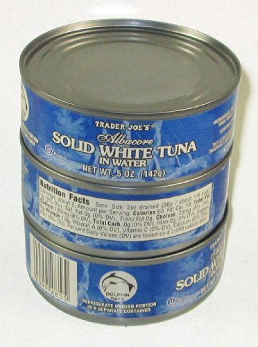 Premium Albacore Solid White Tuna in Water - 3 Pack | Wild Caught, High Protein, Mercury Tested | Perfect for Salads, Sandwiches & Healthy Meal Prep