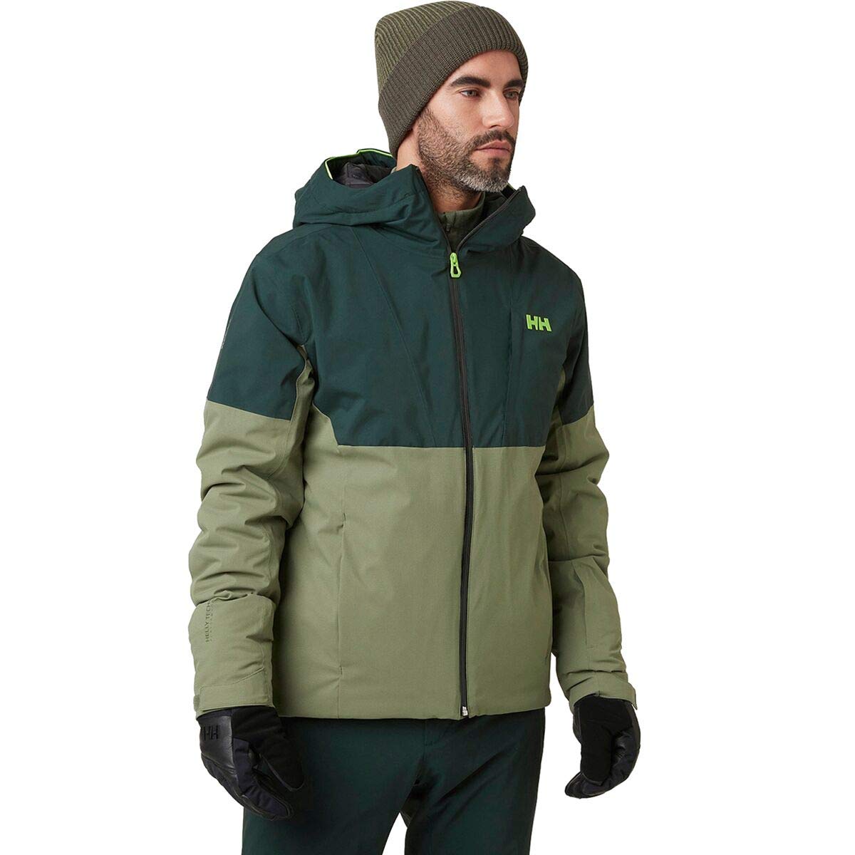 Helly-Hansen Men's Riva Lifaloft Waterproof Ski Jacket - Insulated Winter Coat for Snowboarding & Cold Weather Outdoor Activities