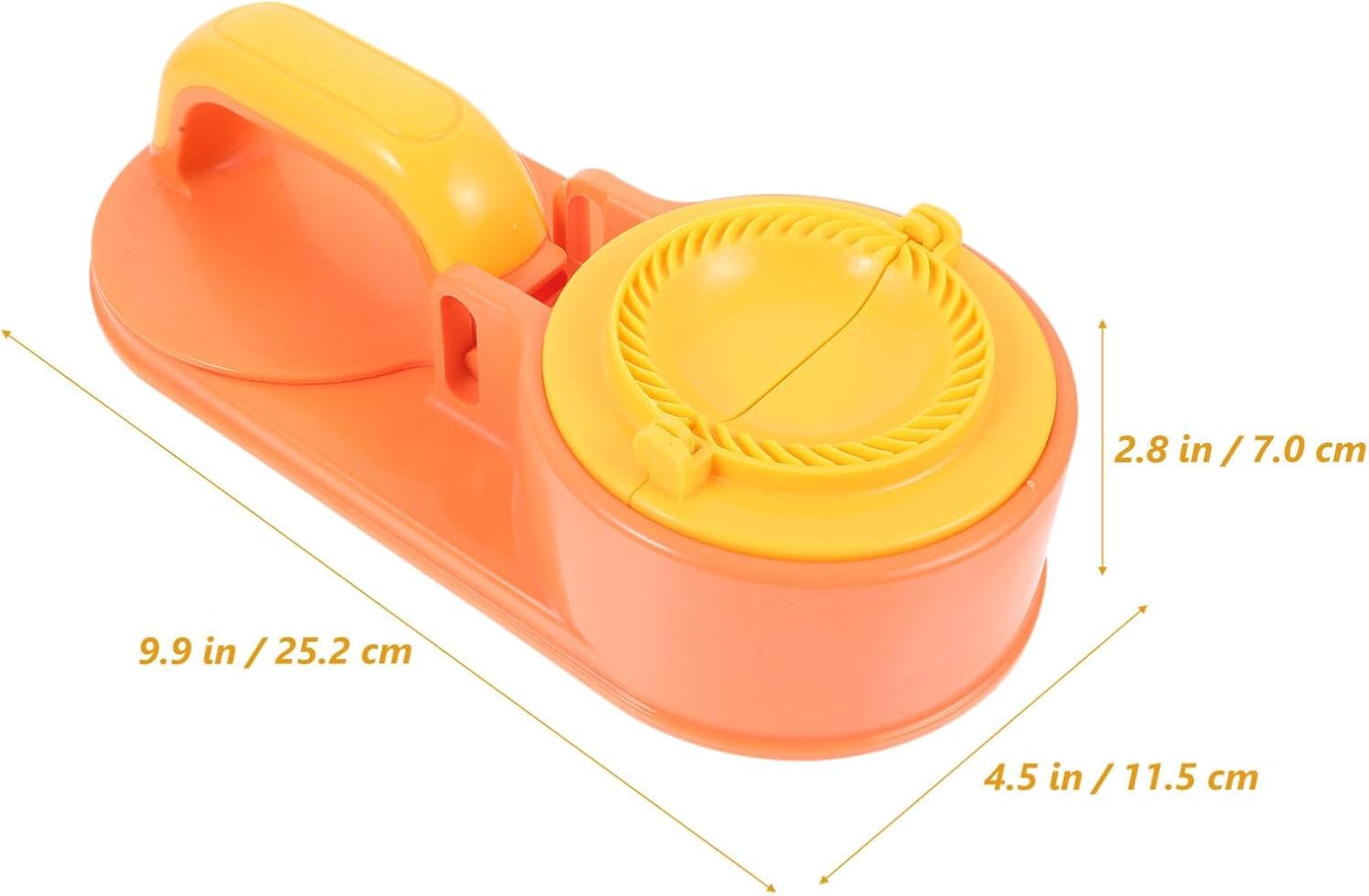 3 in 1 Dumpling Maker - Manual Dough Presser & Dumpling Wrapper - Perfect for Homemade Dumplings, Wontons & Pastries - Ideal for Asian Cooking, Family Meals & Party Snacks