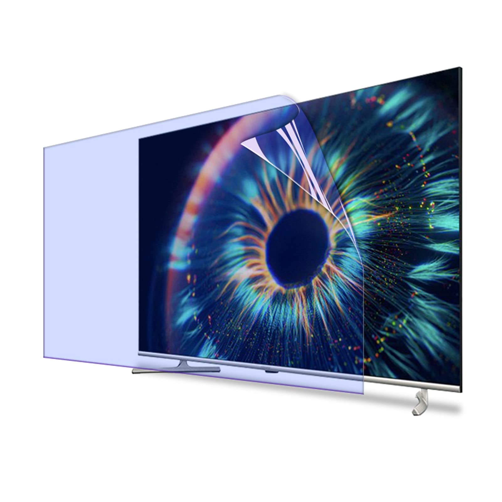 Anti-Glare Screen Protector for 27-75 Inch Computer Monitors | HD PET Film with Anti-Blue Light & Anti-Reflective Coating (47 Inch/1044x590mm) - Perfect for Office, Gaming & Home Theater Use