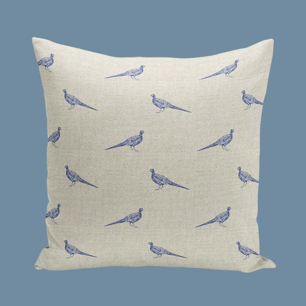 Premium Fontmell Pheasant Throw Pillow Covers - Soft Decorative Cushions for Sofa, Bed & Home Decor - Perfect for Living Room, Bedroom & Farmhouse Style