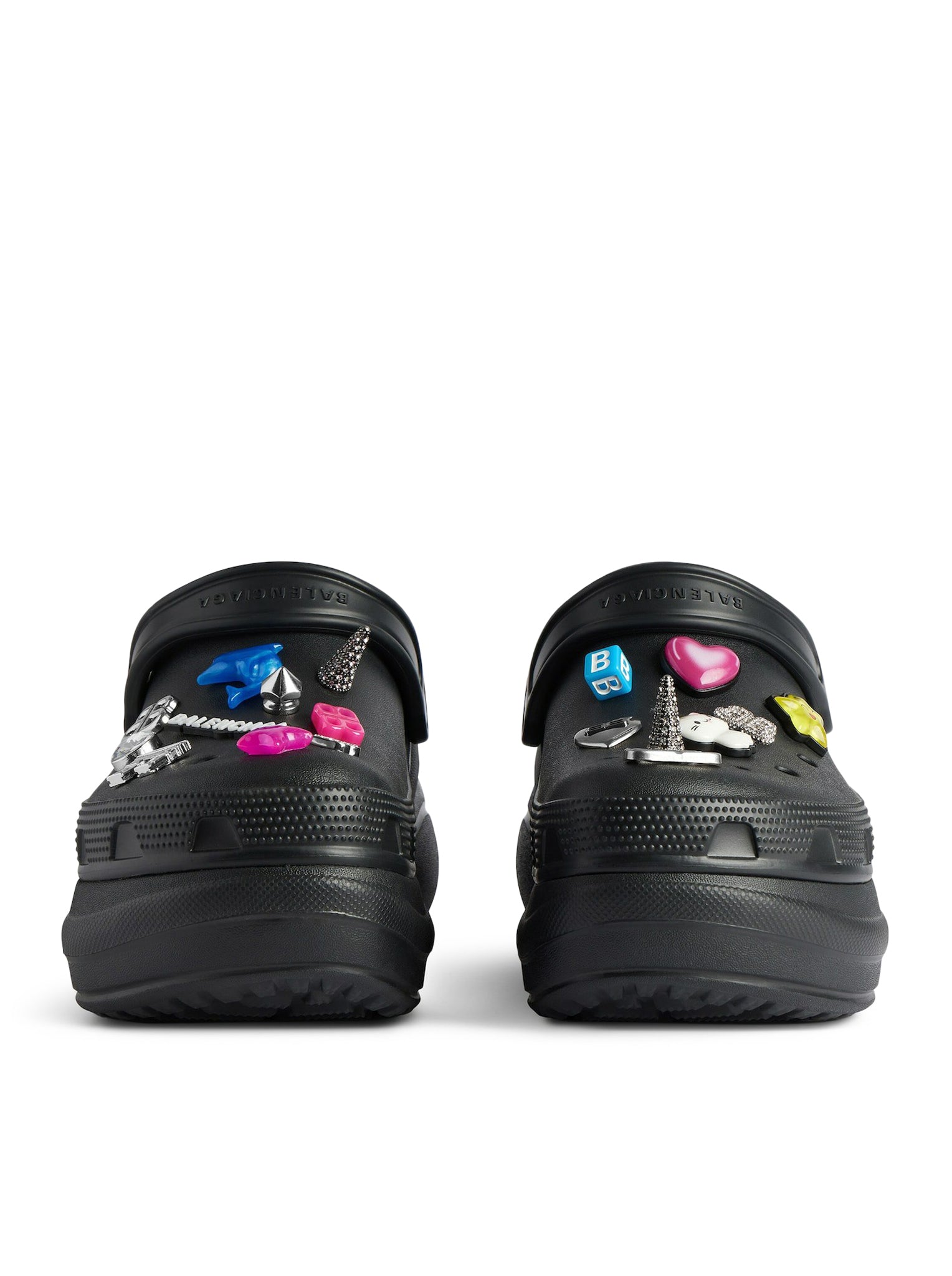 Crocs™ Jibbitz™ Charms for Women - Black Shoe Decorations | Fun & Stylish Accessories for Casual Wear, Beach, and Everyday Fashion