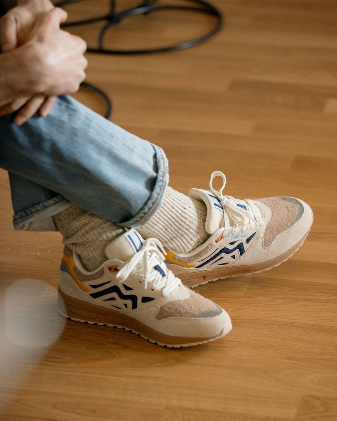 LEGACY 96 Sneakers in Turtledove & Twilight Blue - Stylish Comfortable Casual Shoes for Men & Women | Perfect for Walking, Running & Everyday Wear