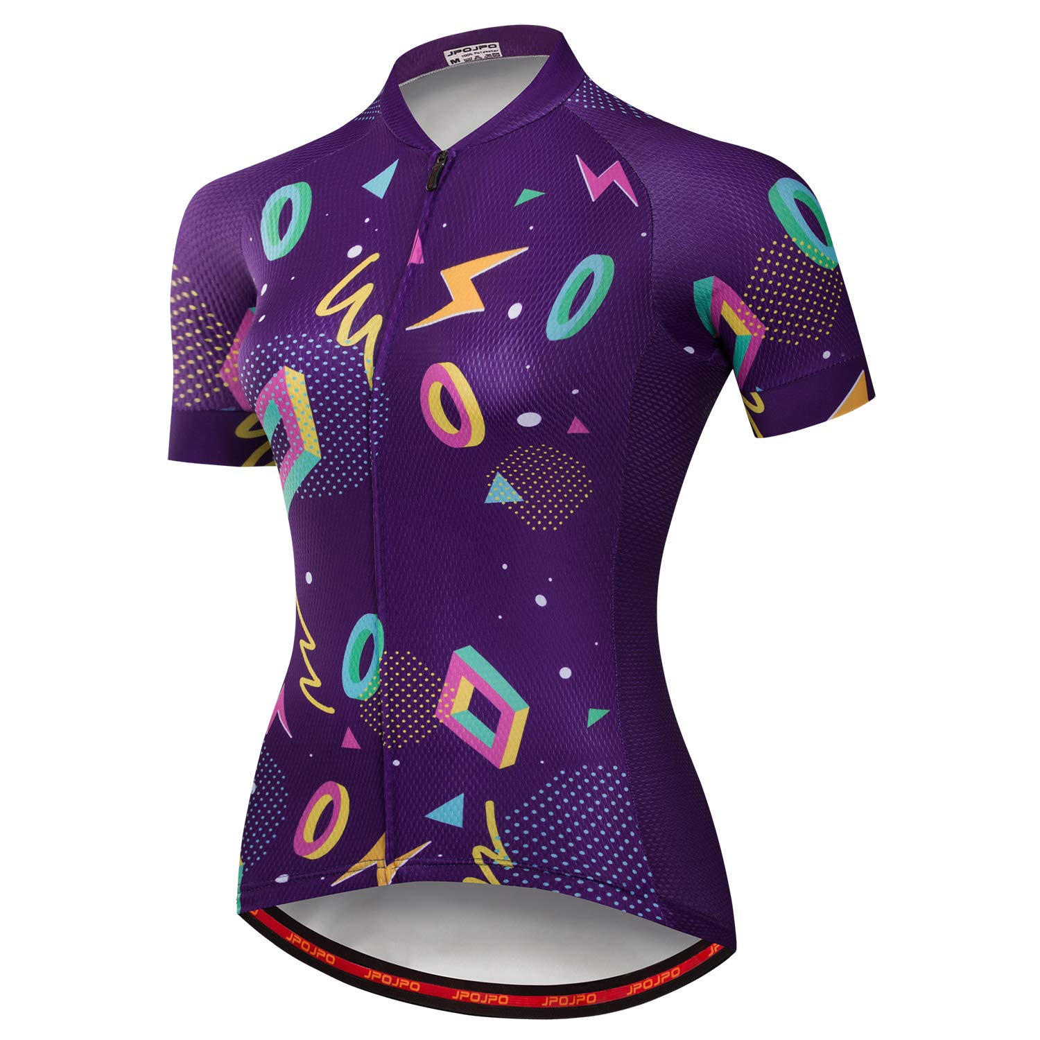 Women's Cycling Jersey - Breathable Short Sleeve Bike Shirt for MTB & Road Biking - Summer Athletic Top for Ladies - Perfect for Outdoor Cycling, Commuting & Fitness Training