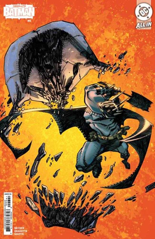 Absolute Batman #6 Cover D 1 in 25 John McCrea Card Stock Variant - Rare Comic Book Collector's Edition for DC Fans & Graphic Novel Enthusiasts - Perfect for Display, Gifts, and Comic Conventions