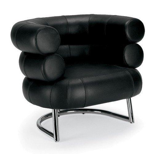 Eileen Gray Bibendum Chair - Iconic Modernist Lounge Chair for Living Room, Office & Luxury Decor | High-Quality Replica with Premium Leather Upholstery | Mid-Century Modern Design Statement Piece