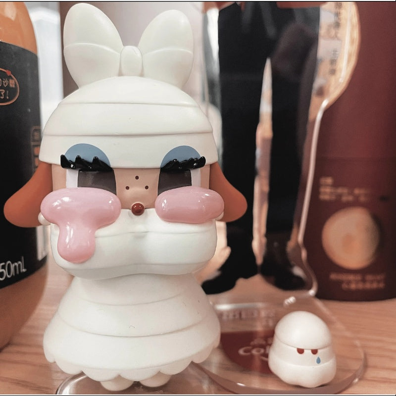 Crybaby Monster's Tears Series Lady Mummy Plush Toy - Soft Cute Collectible Doll for Kids & Anime Fans - Perfect for Bedroom Decor, Gift Giving, and Cosplay Accessories