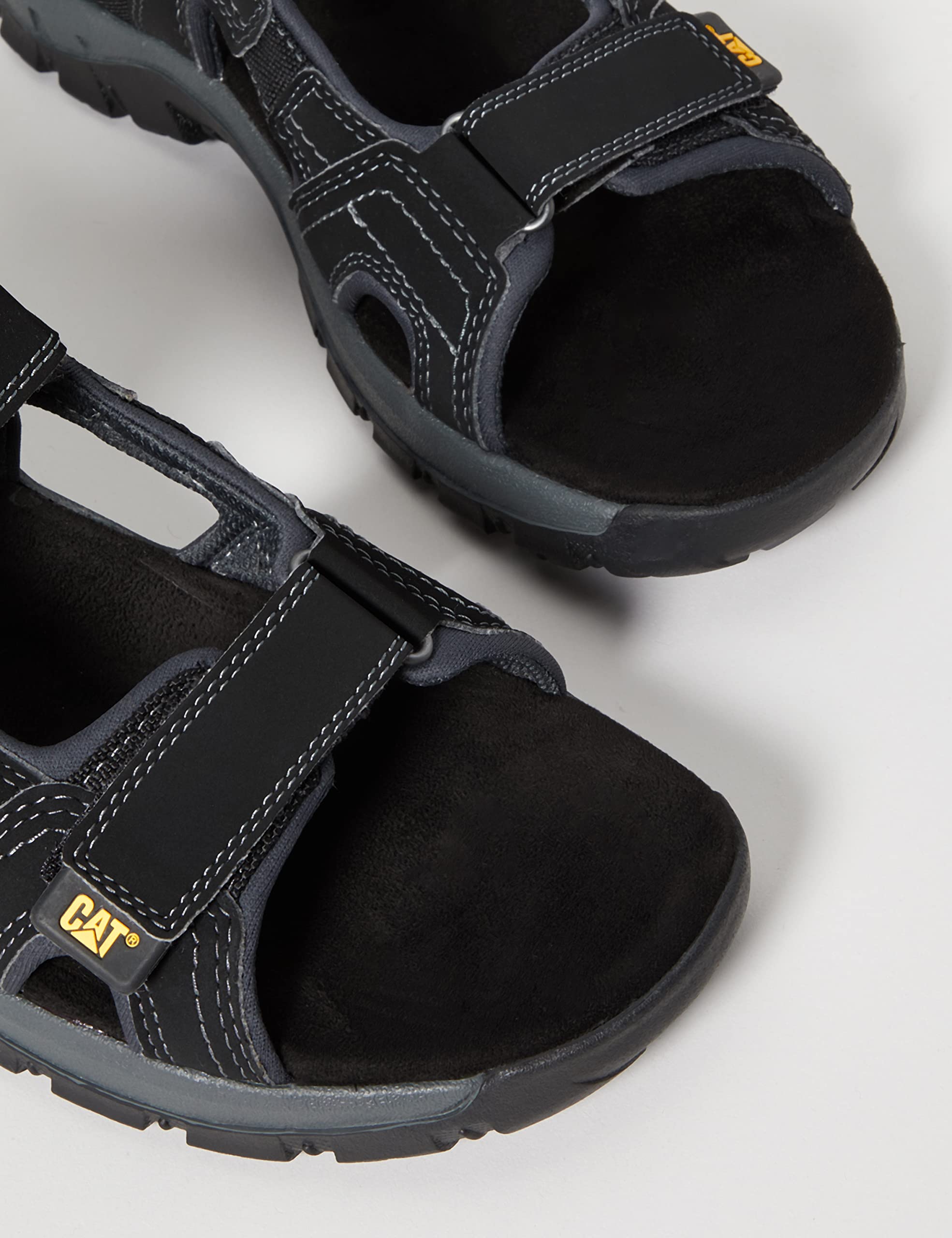 Cat Footwear Men's Open Toe Sandals - Breathable Comfortable Outdoor Summer Sandals for Beach, Pool & Casual Wear