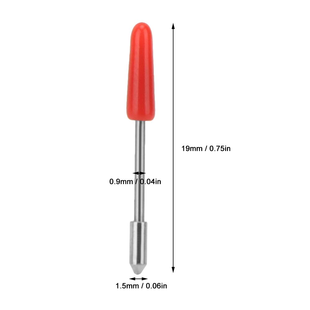CB09 15Pcs 45° Blade Holder Set for Cutting Plotters & Power Tools - Precision Cutting Accessories for Vinyl, Paper & Fabric Crafts