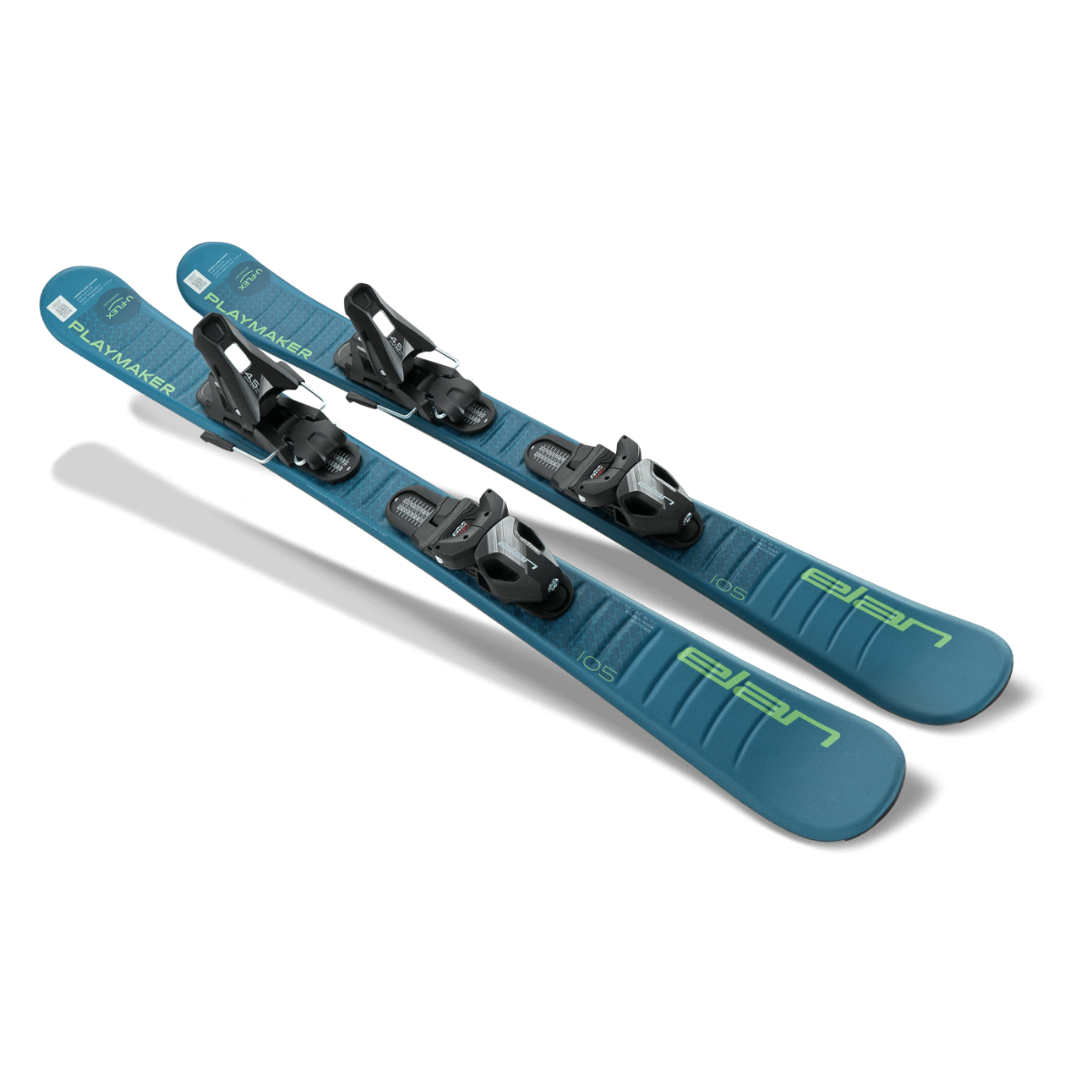 Elan PLAYMAKER U FLEX JRS Kids Ski Set with EL 4.5 Bindings - Perfect for Junior Skiers Learning & Mountain Adventures (2025 Model)