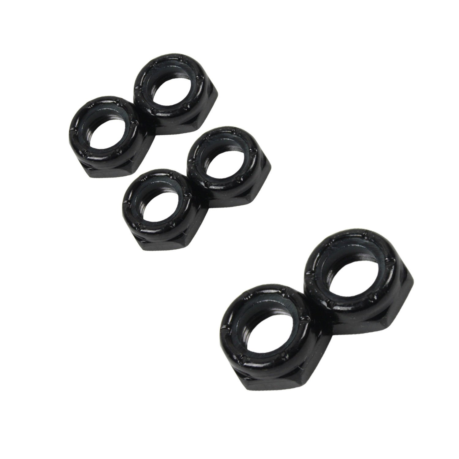 Premium Bones Skateboard Hardcore Soft Bushings Kit - Includes Axle, Kingpin Nuts & Speed Washers - Perfect for Street Skating, Park Riding & Smooth Turns