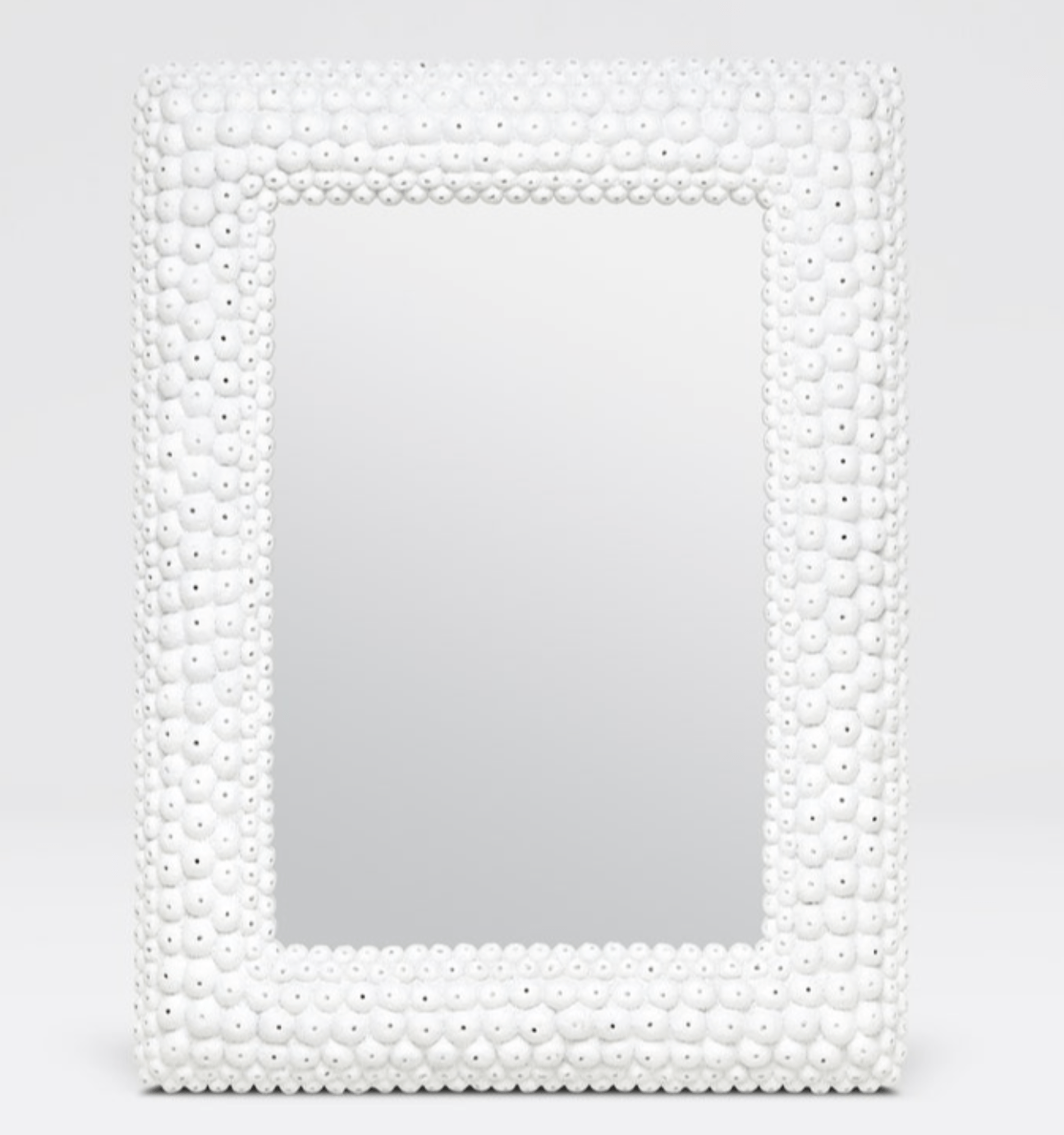 Ursula Sea Urchin Rectangular Mirror - Vintage Coastal Decor for Bathroom, Bedroom & Beach House - Perfect for Coastal Themed Home Decor and Gifts