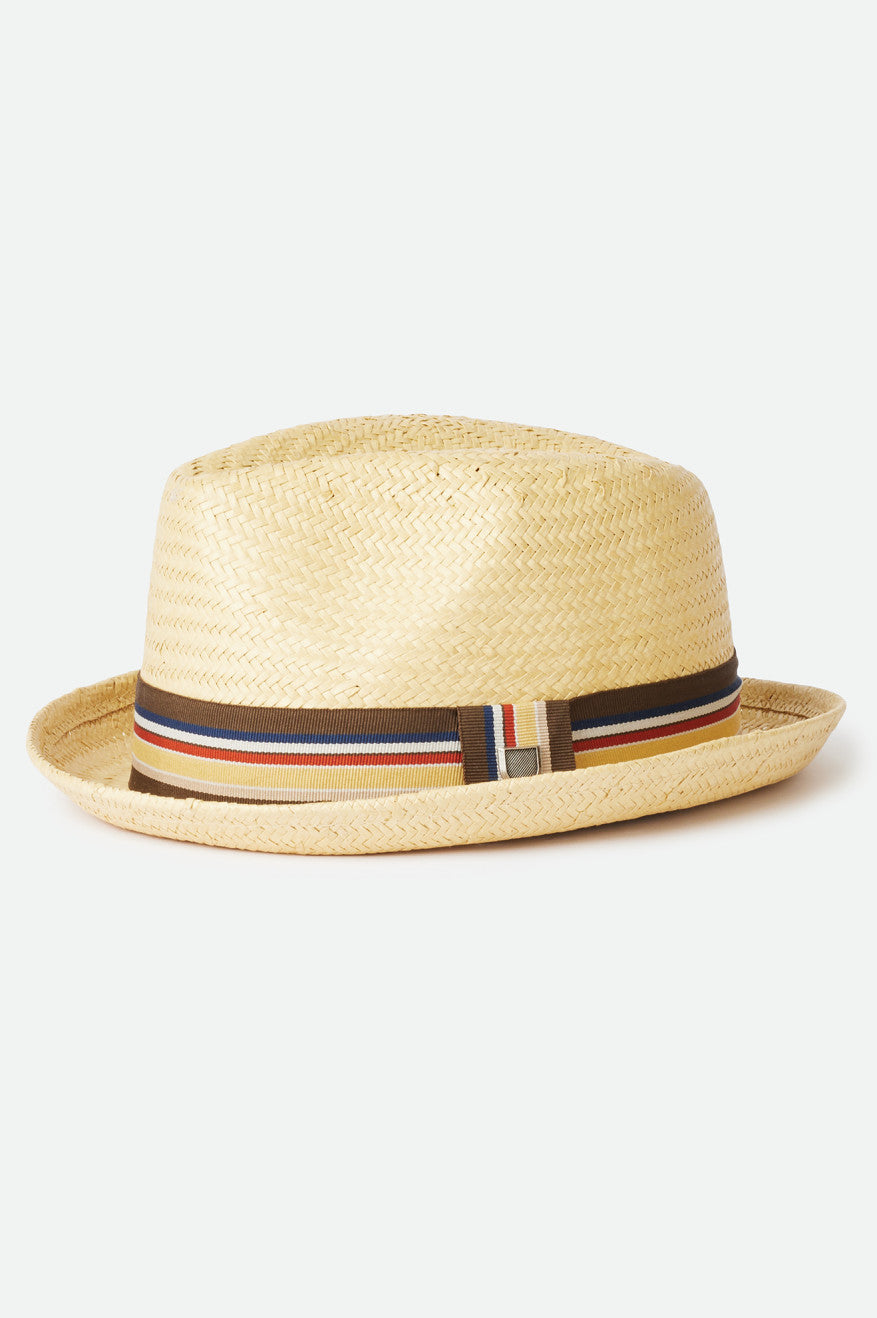 Stylish Tan Castor Fedora Hat for Men & Women - Vintage Wool Felt Wide Brim Hat - Perfect for Outdoor Events, Weddings, and Fashion Accessories
