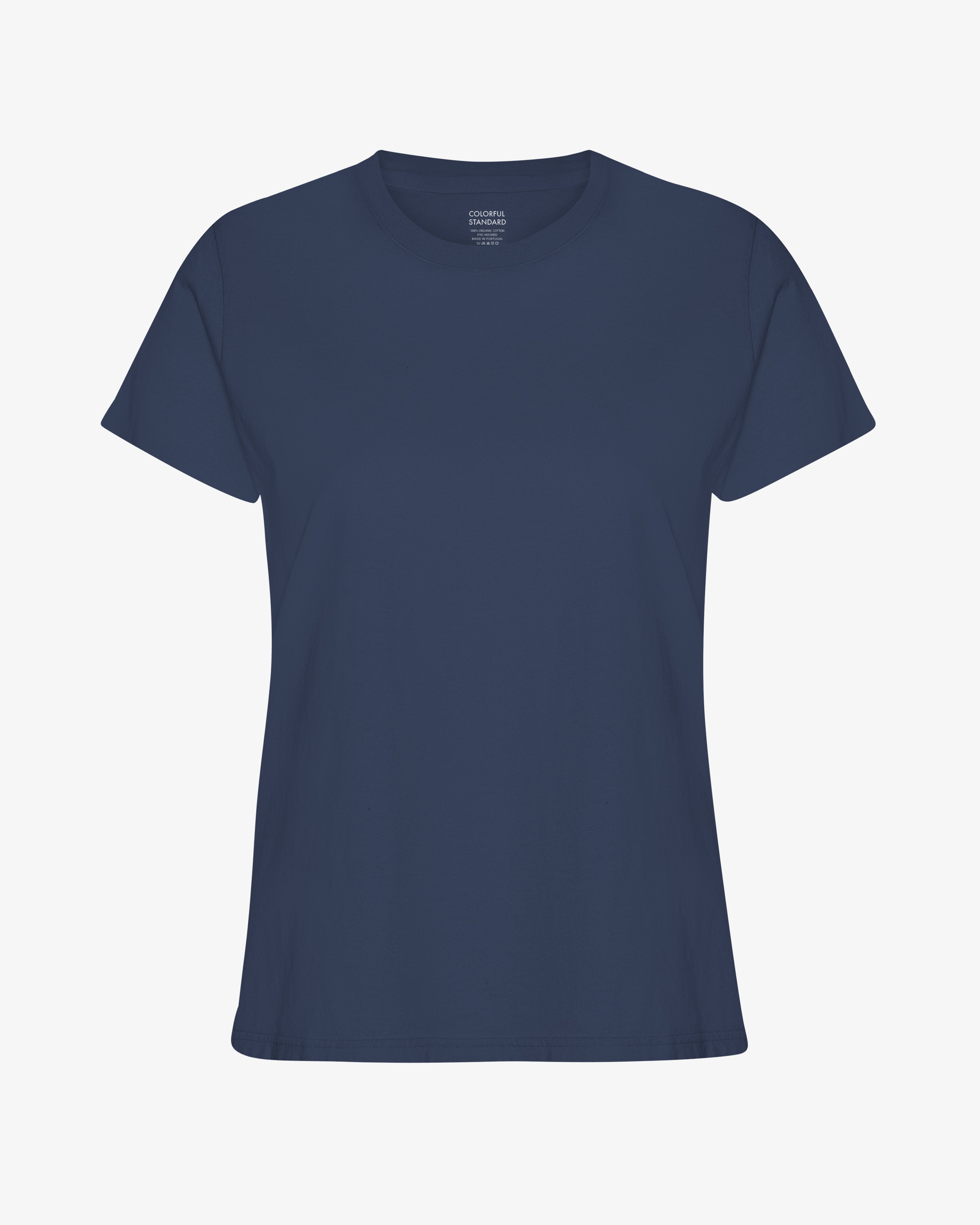 Organic Cotton Women's Lightweight T-Shirt - Petrol Blue | Casual Wear, Lounge, Everyday Comfort