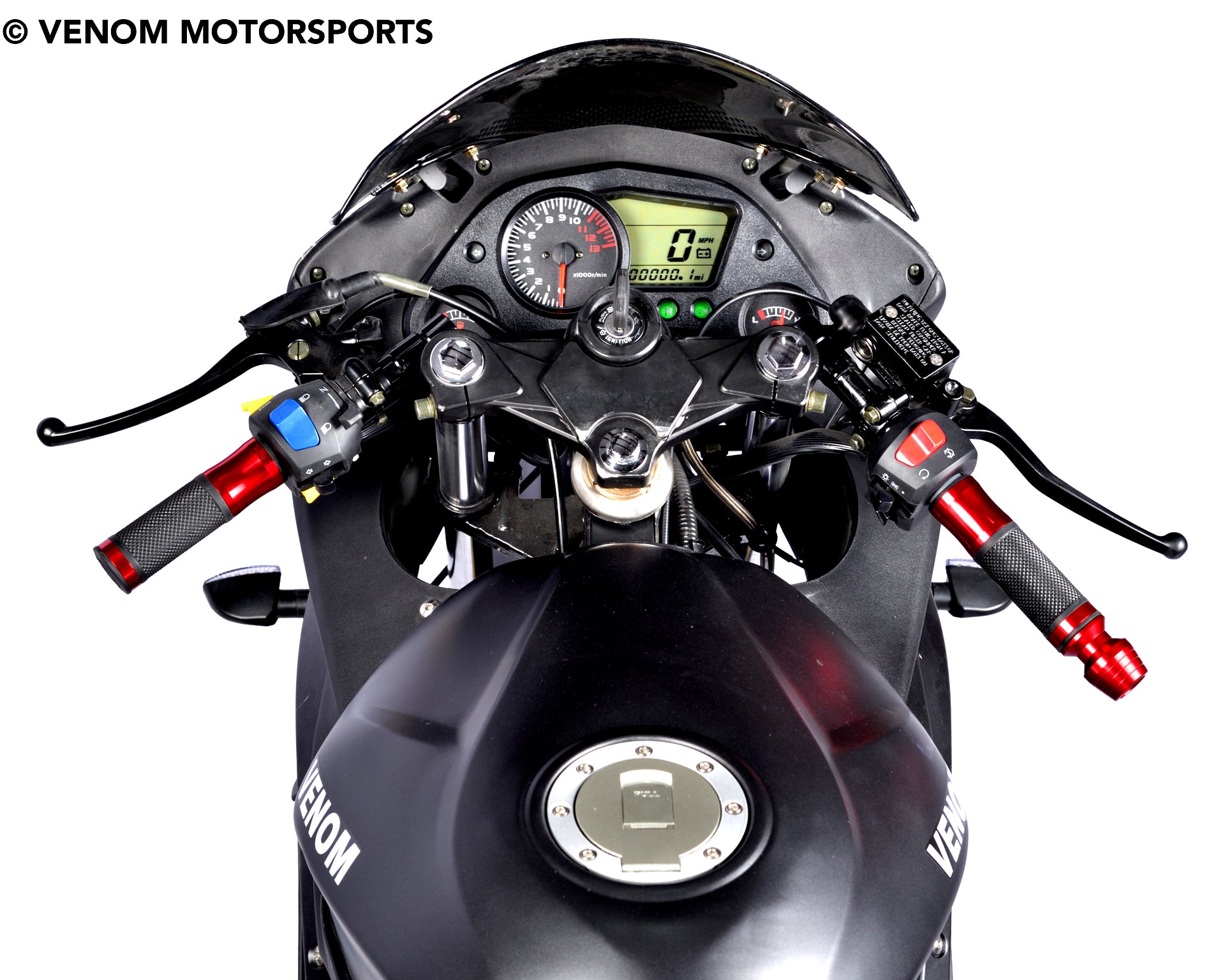 Venom X22 S 125cc Ninja Style Motorcycle - 4-Speed Manual Transmission for Adults | Perfect for Street Riding, Commuting & Off-Road Adventures