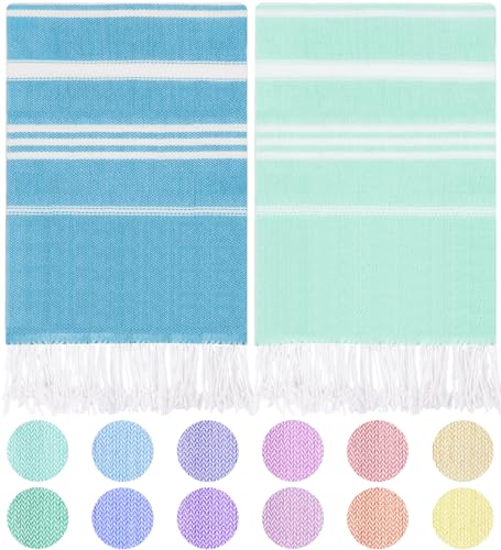 2 Pack Aqua Blue