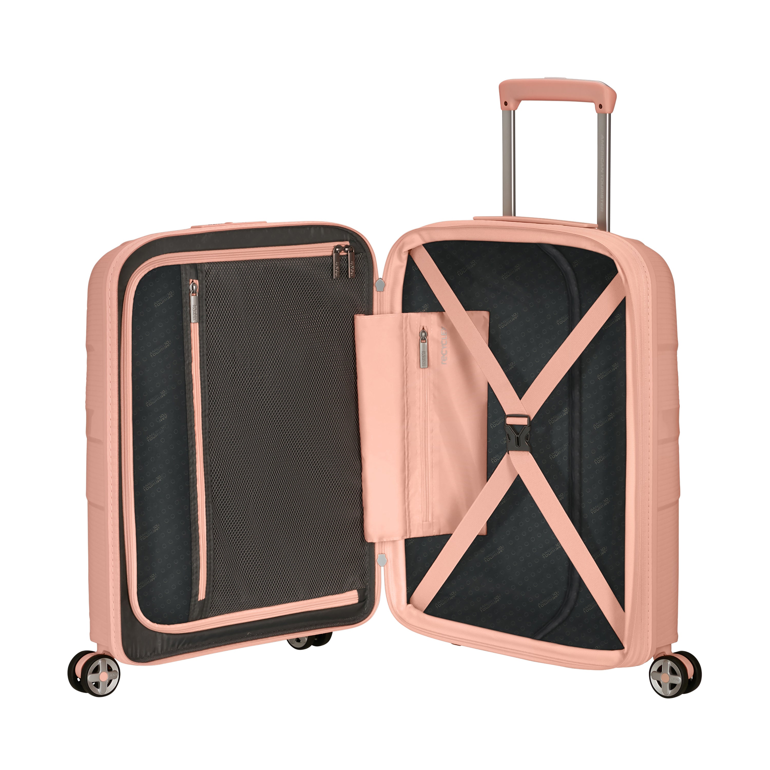 American Tourister StarVibe Spinner Carry On Expandable Luggage - Lightweight 20