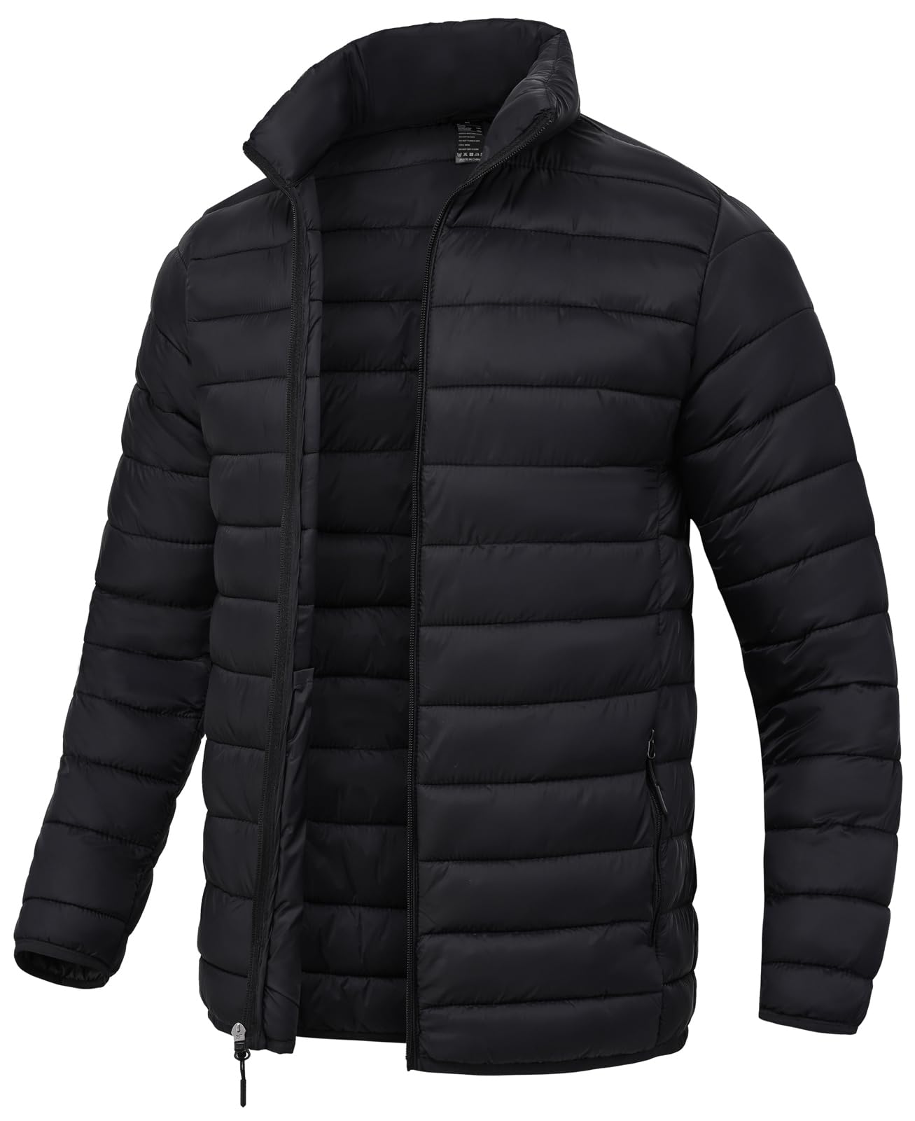 SPOSULEI Men's Lightweight Packable Puffer Down Jacket - Waterproof Insulated Winter Coat for Outdoor Activities, Hiking & Travel