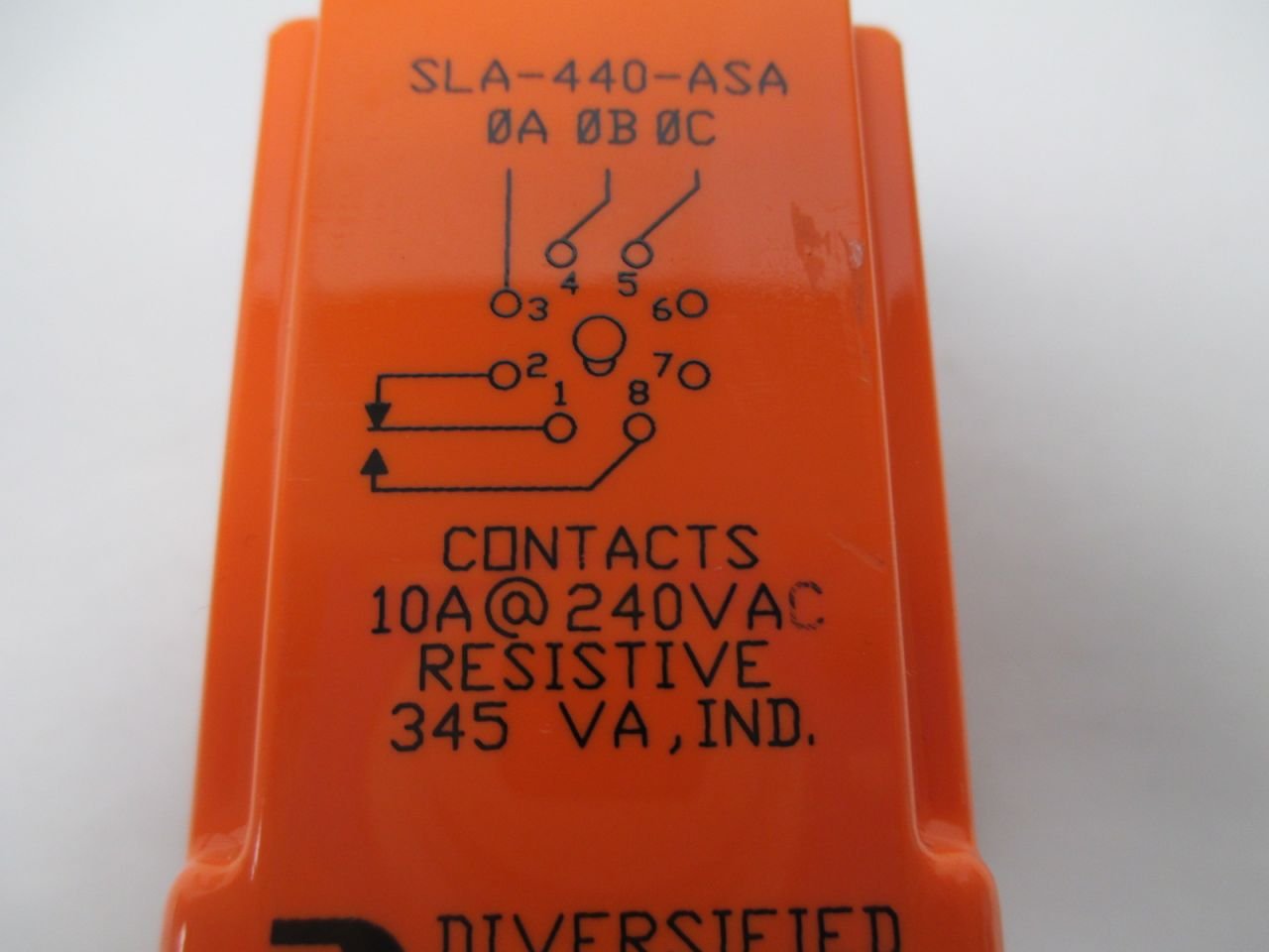 NEW DIVERSIFIED ELECTRONICS SLA-440-ASA Monitor Relay 430-480V AC DIN Rail Mount - Industrial Automation & Motor Control Protection for HVAC, Pumps & Manufacturing Equipment