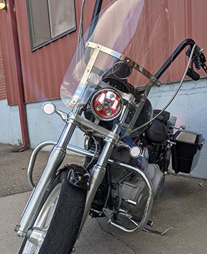 Harley Davidson LED Turn Signal Kit - Eagle Lights Gen II Front & Rear Amber/White Running Lights - 1157 & 1156 Base with Load Equalizer - Perfect for Night Riding & Enhanced Motorcycle Safety