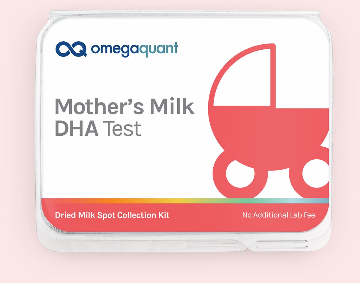 Premium Mother's Milk DHA Test Kit - Accurate Breast Milk Omega-3 Analysis for Nursing Mothers | Home Testing for Infant Nutrition & Maternal Health Support