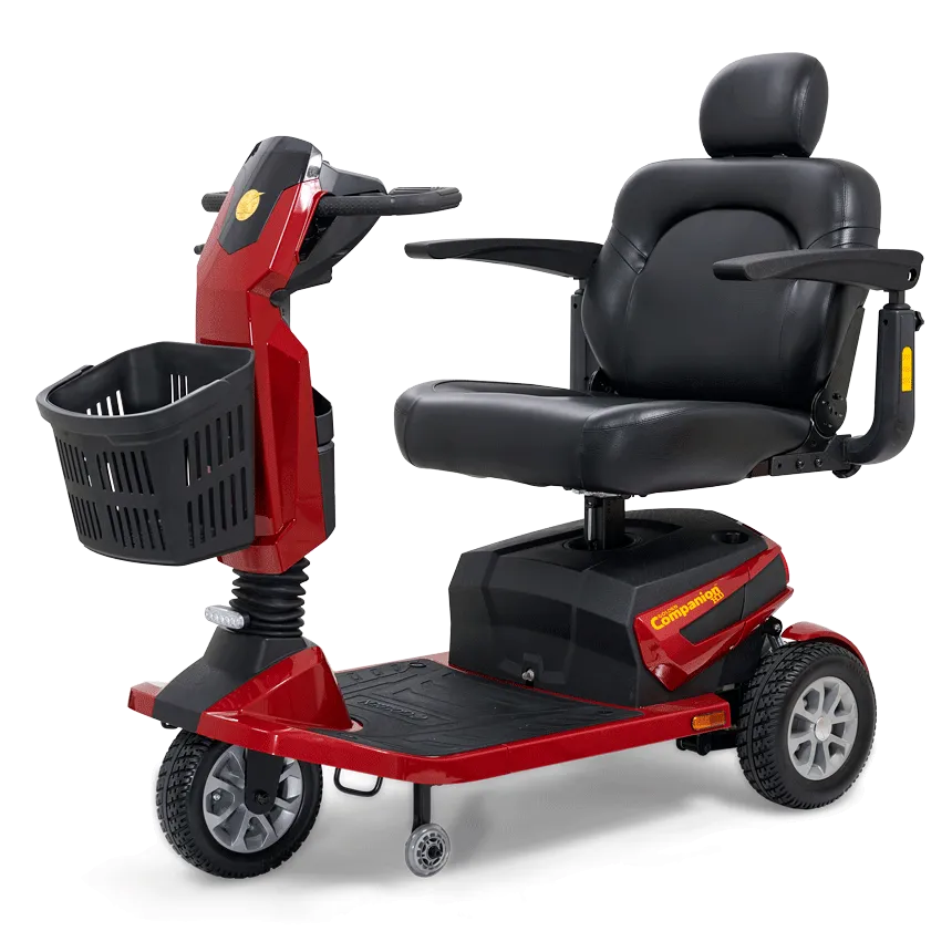 Companion HD 3 Wheel Mobility Scooter for Adults - Lightweight Foldable Electric Scooter with Comfortable Seat - Perfect for Shopping, Travel & Outdoor Activities