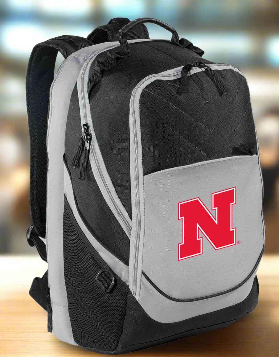 University of Nebraska Huskers Laptop Backpack - Durable Computer Bag for School, Work & Travel