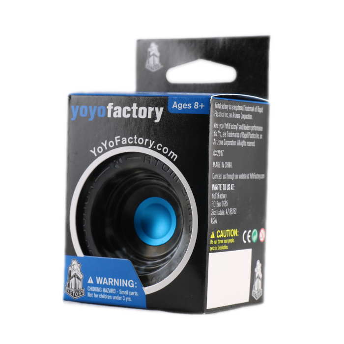 YoYoFactory Atom Smasher Professional Unresponsive Yo-Yo - Perfect for Advanced Players & Yo-Yo Tricks - Great for Competitions, Performances & Skill Development
