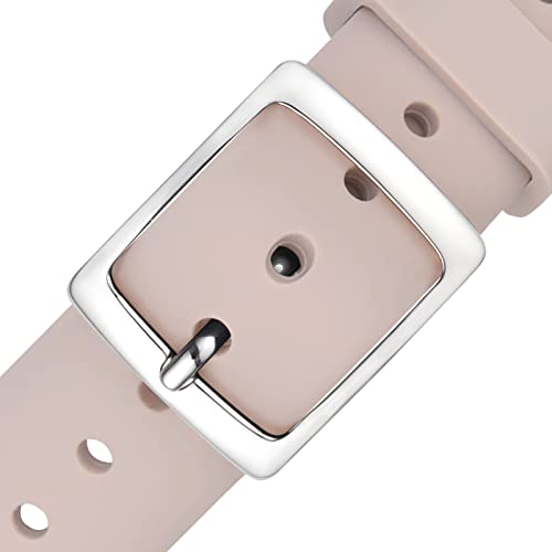Light Pink/Silver Buckle