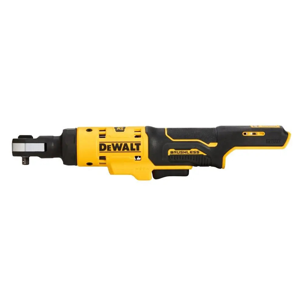 DEWALT DCF504B XTREME 12V MAX Brushless 1/4 Inch Ratchet (Tool Only) - Professional Cordless Power Tool for Automotive Repair, DIY Projects & Tight Space Fastening