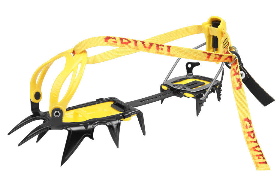 Grivel G12 New Matic Crampons - Lightweight Aluminum Ice Climbing Crampons for Mountaineering & Glacier Trekking | Perfect for Alpine Adventures & Winter Hiking