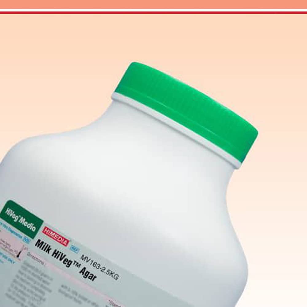 MV163-2.5KG HiVeg Agar Powder for Vegan Cooking & Microbiology - Plant-Based Gelatin Substitute for Baking, Lab Research & Vegan Desserts (2.5 kg)