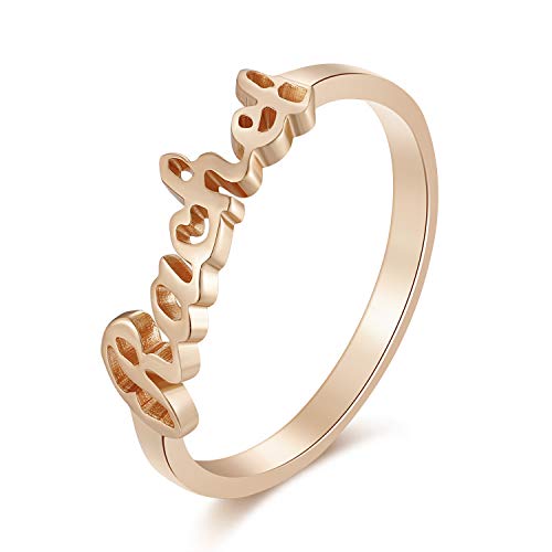 1 Name Rose Gold
