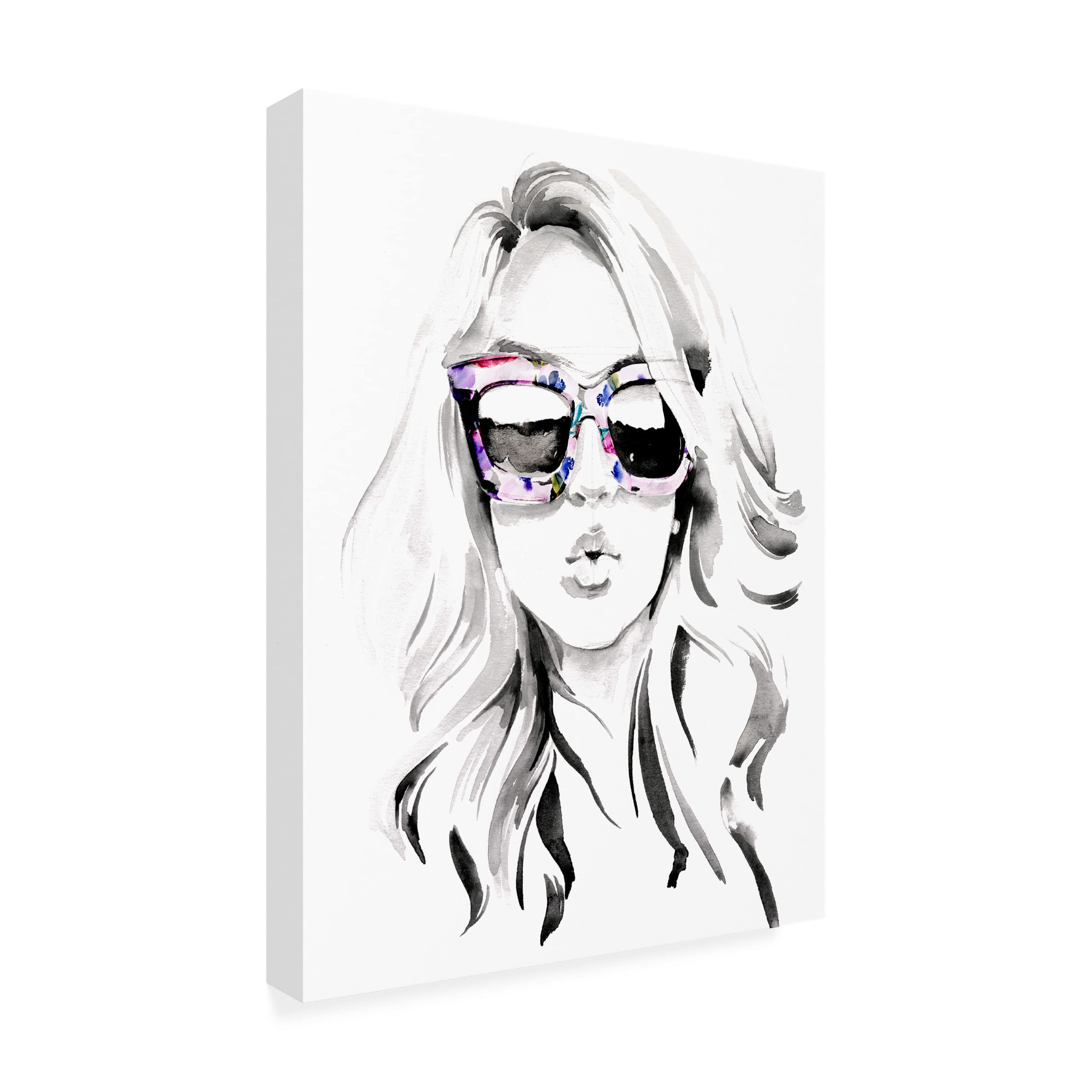 Jennifer Paxton Parker 'Look into the Sun Glasses I' Canvas Wall Art Print - Modern Home Decor for Living Room, Bedroom & Office - Trademark Fine Art Collection