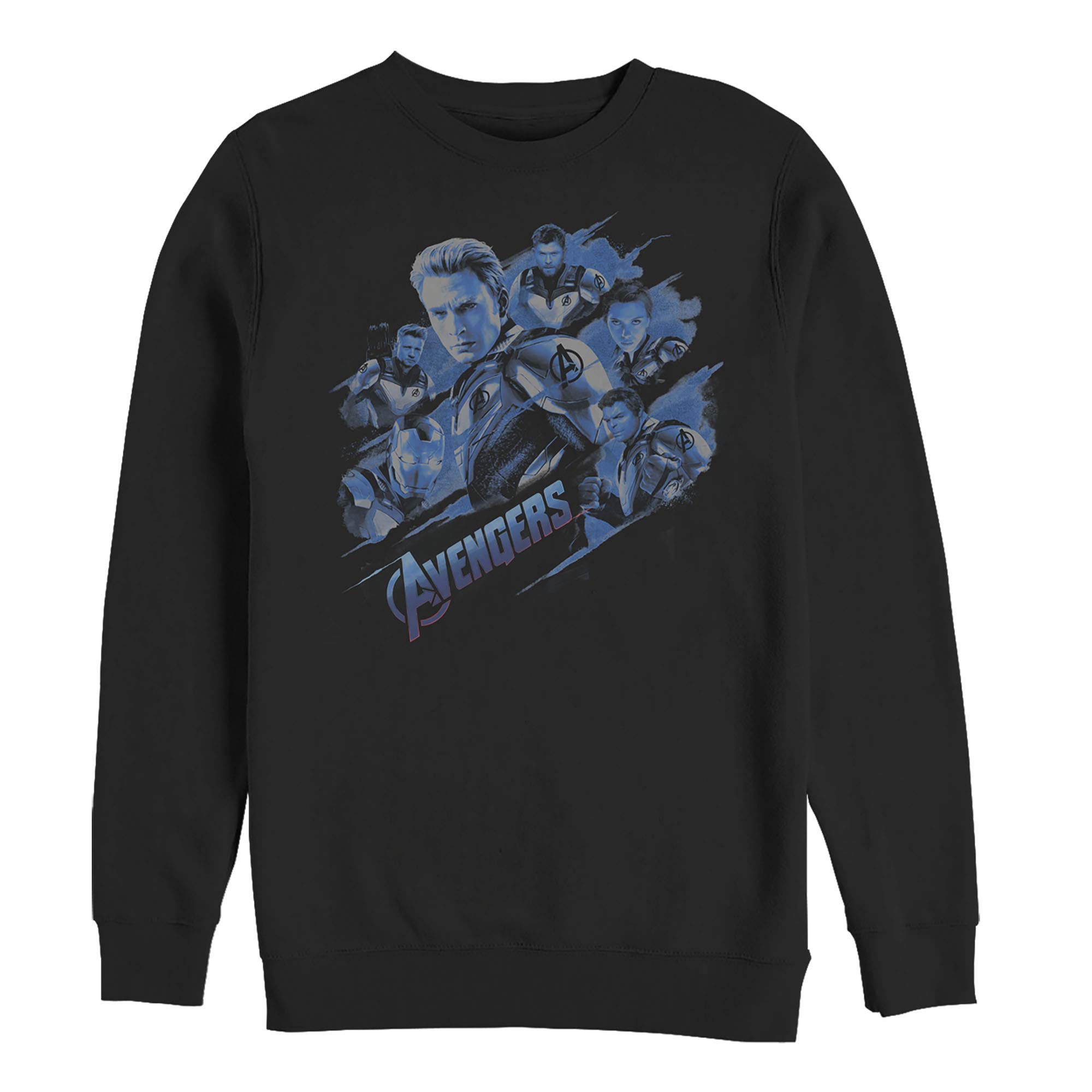 Marvel Men's Avengers: Endgame Captain America Graphic Sweatshirt - Casual Superhero Hoodie for Fans & Cosplay