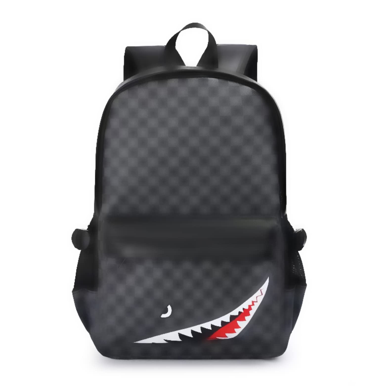 Teslawi Fashion PU Leather Backpack for Laptop - 15.6 Inch Waterproof Business Travel Backpack with USB Charging Port, Anti-Theft Design - Perfect for Work, School, College & Commuting (Black)