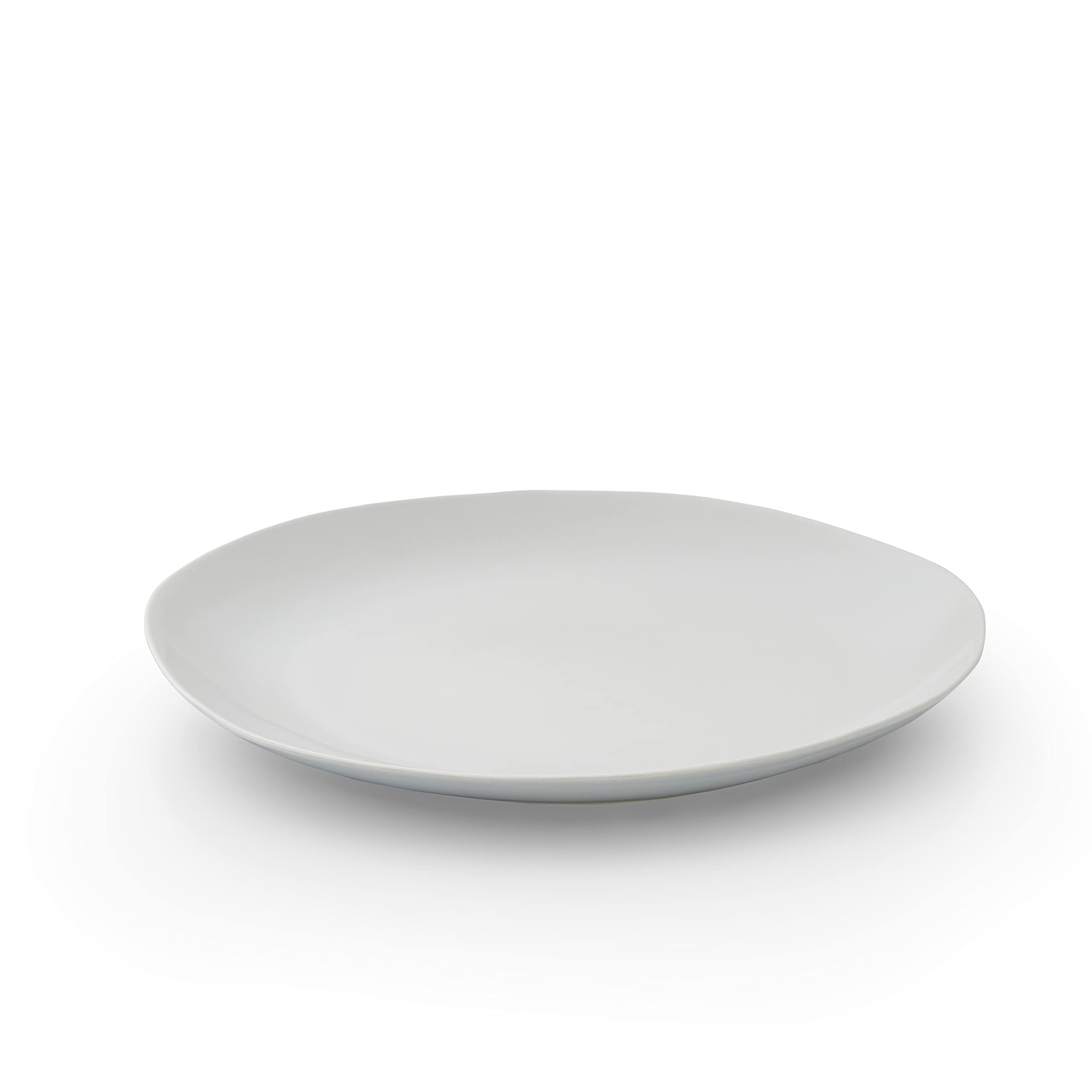 Portmeirion Sophie Conran Arbor 13-inch Stoneware Serving Bowl – Microwave & Dishwasher Safe Dove Gray Bowl for Salads, Pasta, Fruits | Perfect for Dining, Entertaining & Kitchen Decor