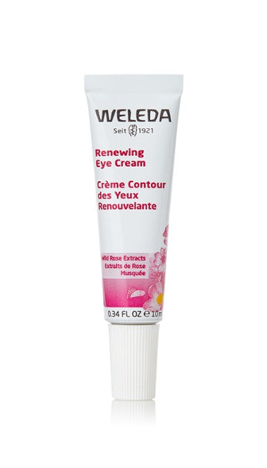 Weleda Renewing Eye Cream .34oz - Anti-Aging, Hydrating & Brightening Under Eye Treatment for Dark Circles & Wrinkles | Day & Night Use for Women & Men | Vegan & Cruelty-Free Skincare