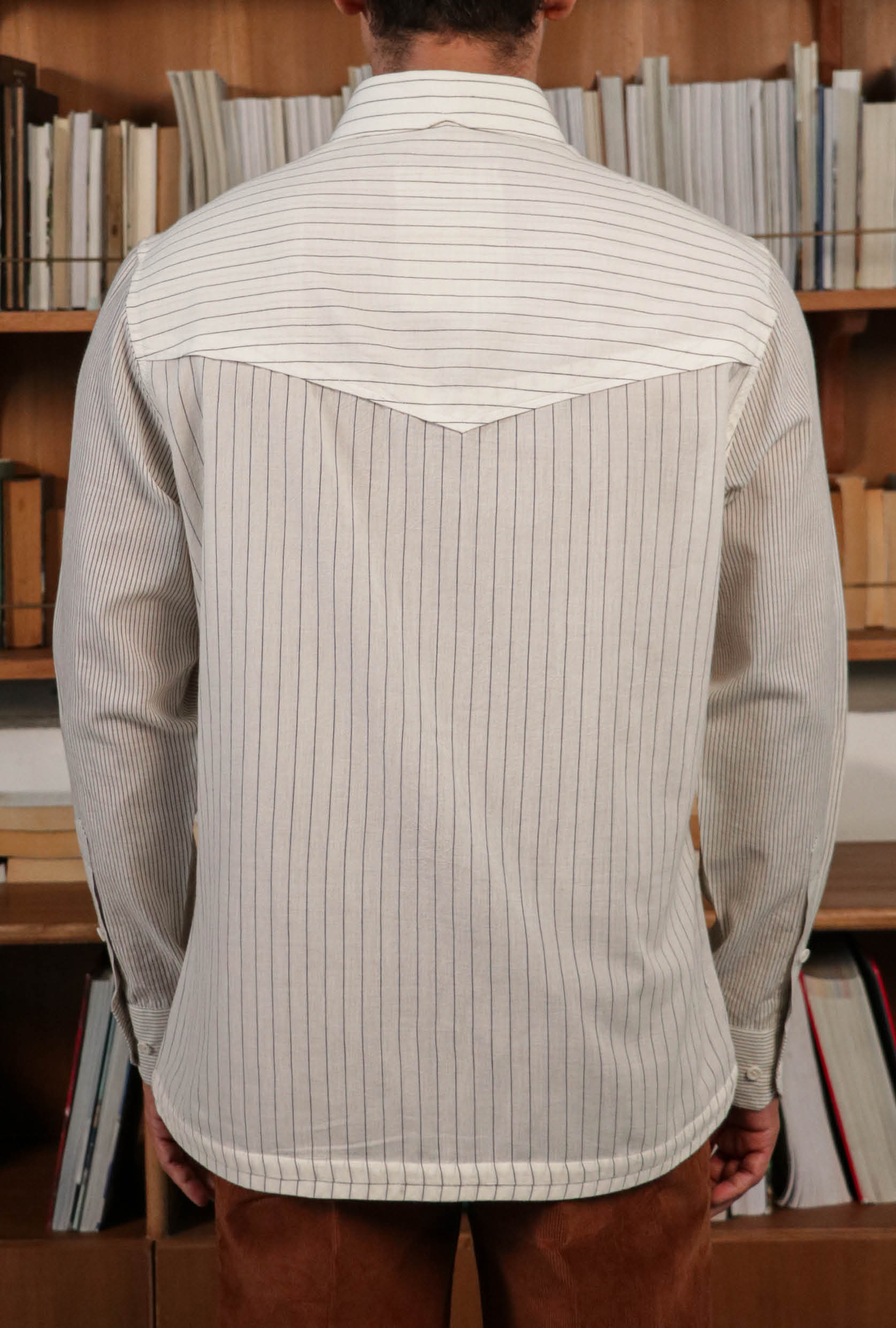 Wayne Striped Shirt for Men - Classic Casual Button Down Shirt with Comfort Fit - Perfect for Office, Business Casual & Everyday Wear