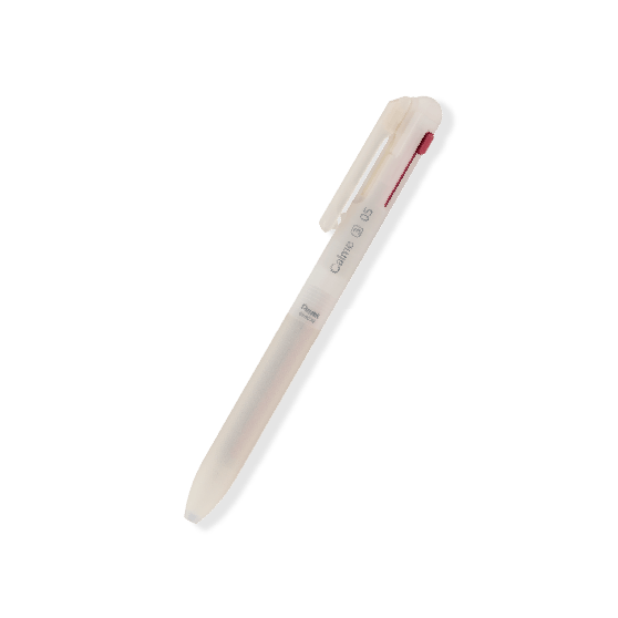 Limited Edition Calme 3-Color Ballpoint Pen - Relaxed Frost Series by Pentel | Smooth Writing for Office, School & Journaling
