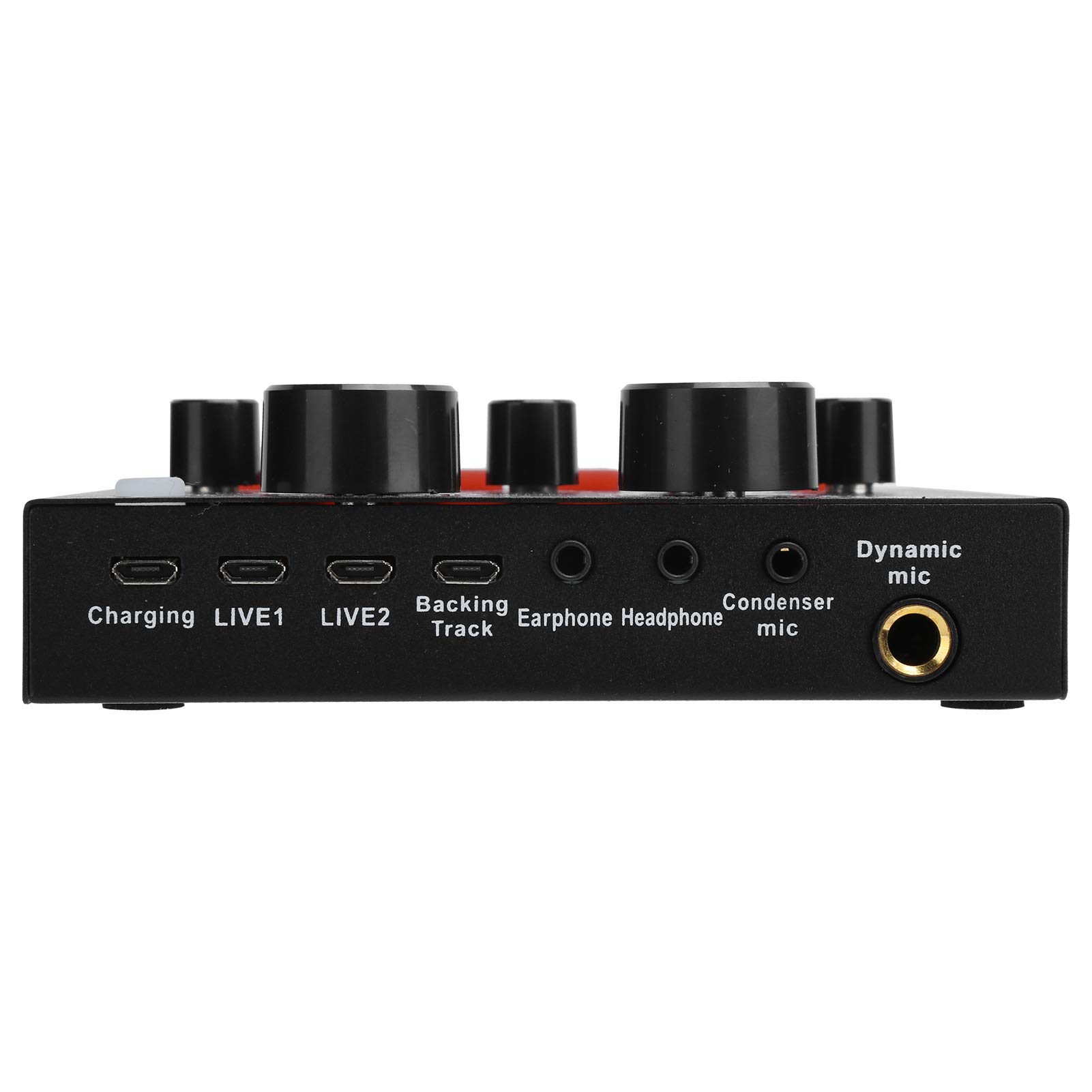 Live Sound Card & Bluetooth Voice Changer - 7-in-1 Karaoke Audio Mixer with Wireless Connectivity for Phones, Computers & Headsets | Perfect for Streaming, Podcasting & Home Karaoke Parties