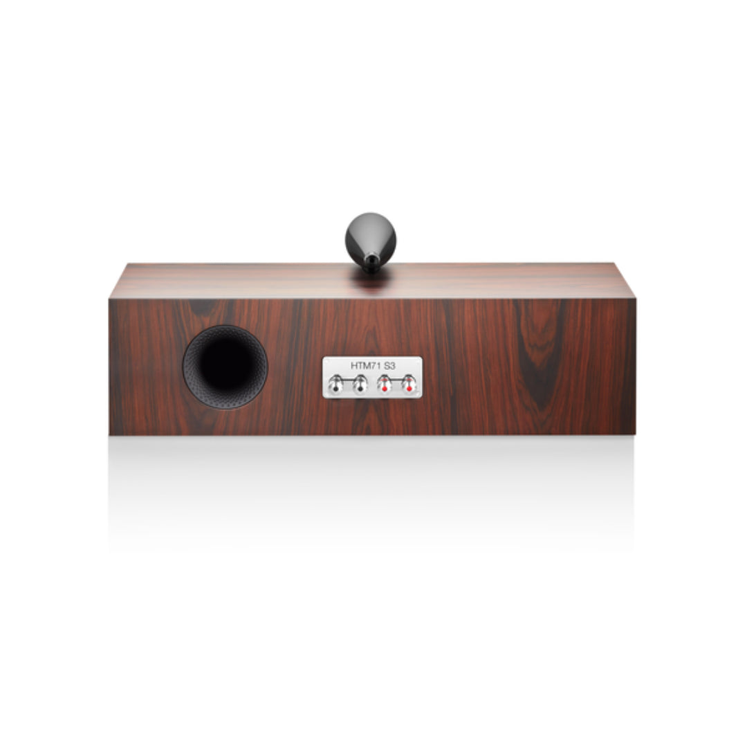 Bowers & Wilkins HTM71 S3 Premium Center Channel Speaker - High-Fidelity Home Theater Sound for Movies, Music & Gaming