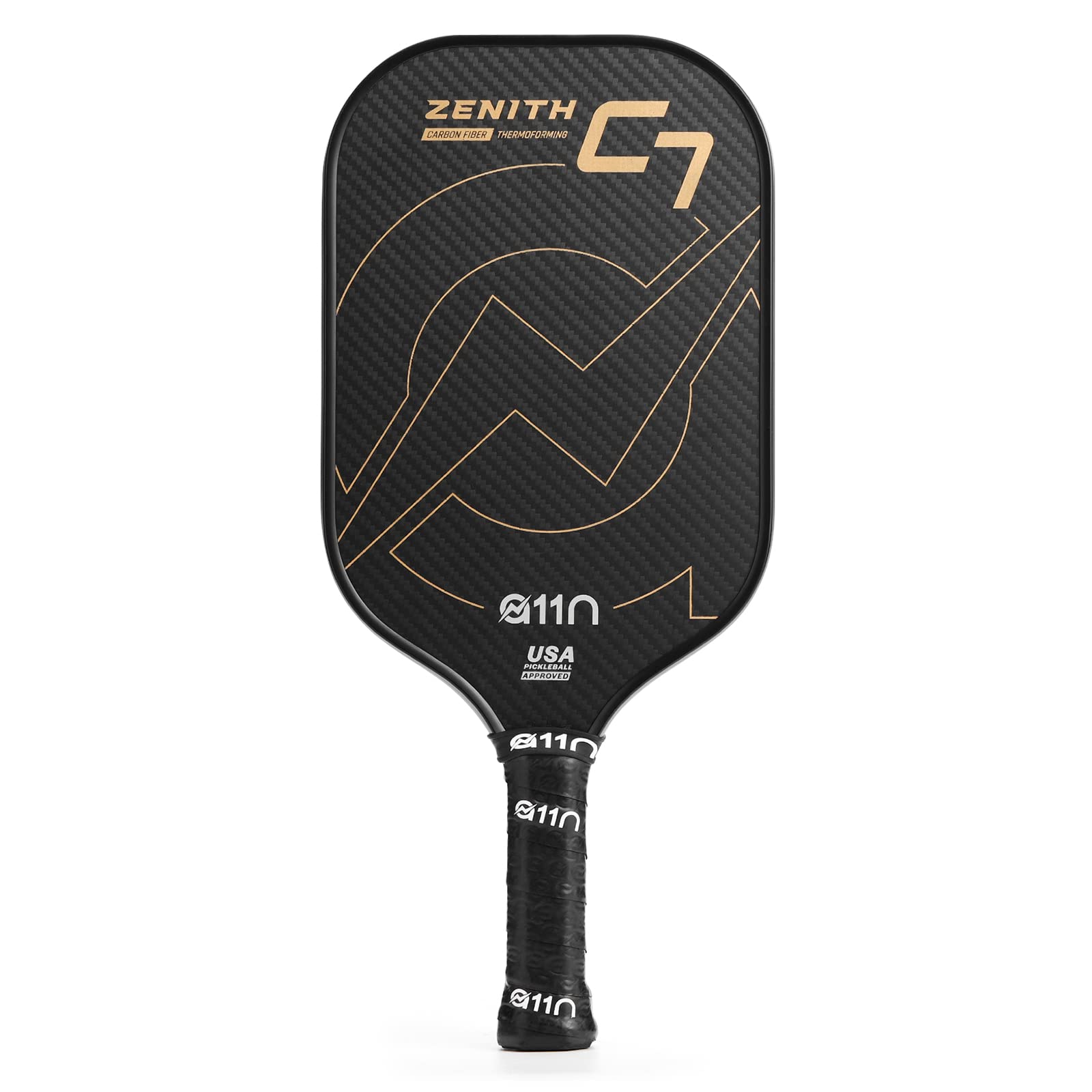 Premium A11N Zenith Pickleball Paddle - 16mm T-700 Carbon Fiber with Foam Core | Enlarged Sweet Spot | Elongated/Wide Body Options | Ideal for Competitive Play & Recreational Games