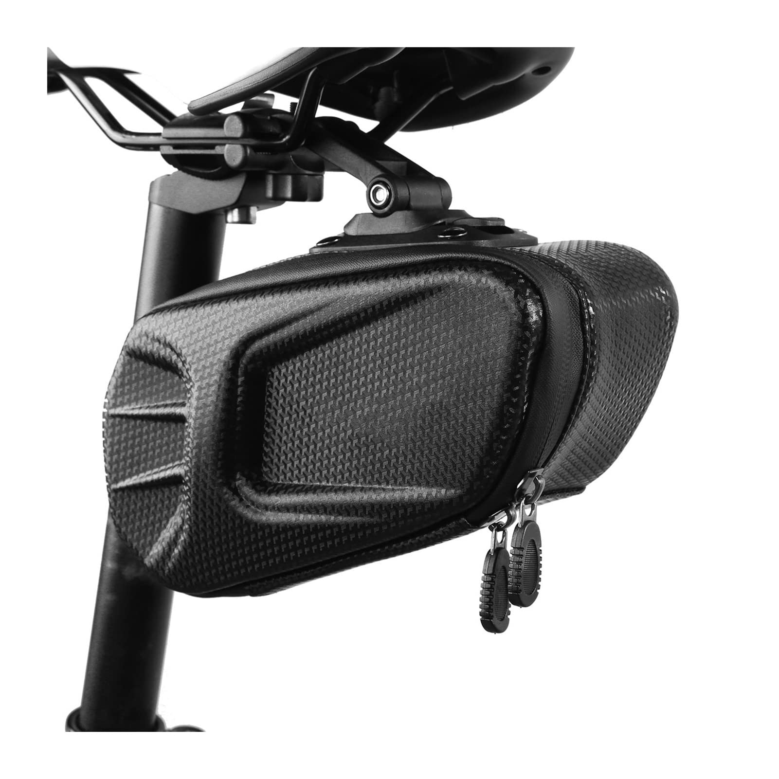 **Waterproof Bike Handlebar Bag & Saddle Bag - Large Capacity Reflective Cycling Tail Rear Bag for MTB & Road Bikes - Perfect for Commuting, Touring & Outdoor Adventures (Black)**